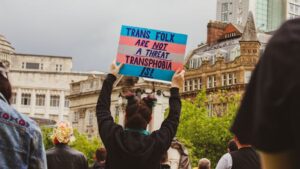 People Protesting on the Street